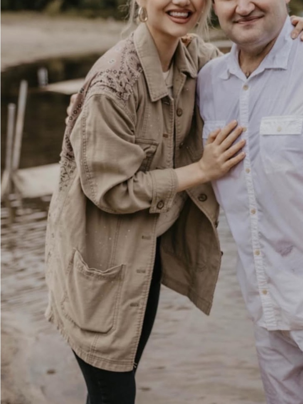 FREE PEOPLE Swept Up Shirt Jacket